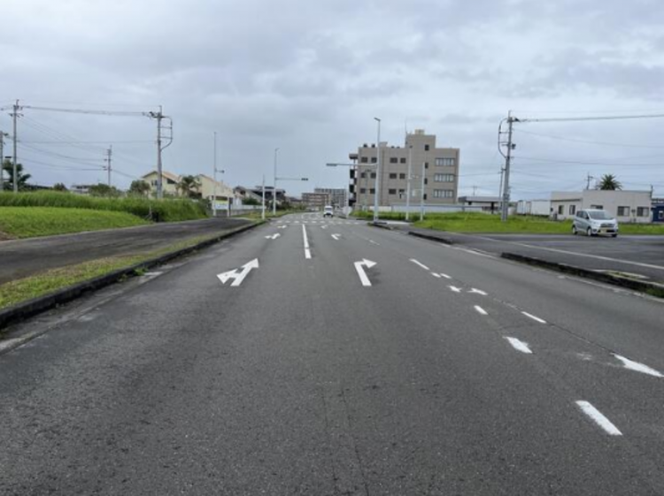 宮崎市稗原町、土地の画像です