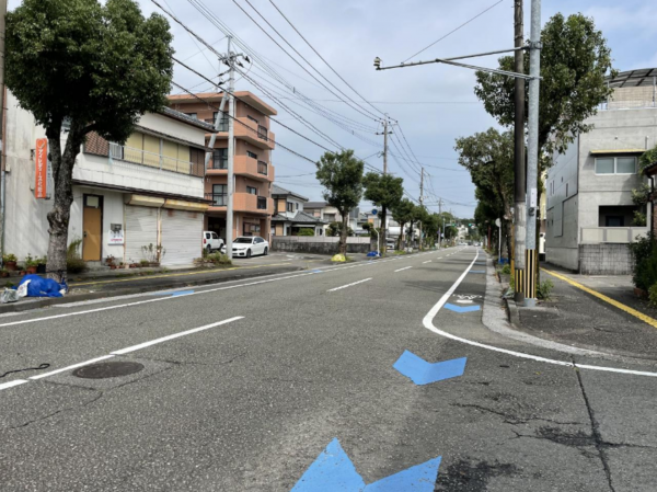 宮崎市京塚、土地の画像です