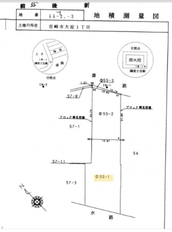 宮崎市大淀、土地の画像です