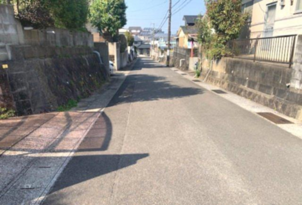 宮崎市桜ケ丘町、土地の画像です