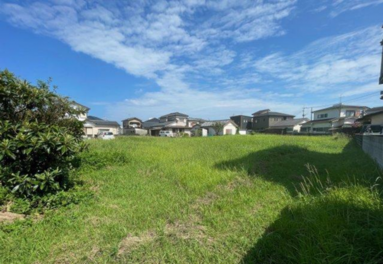 宮崎市高洲町、土地の画像です
