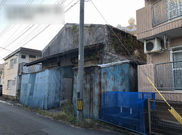 宮崎市堀川町、土地の画像です