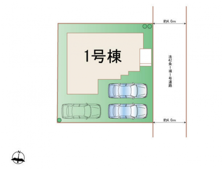 宮崎市恒久、新築一戸建ての画像です