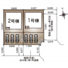 宮崎市大字赤江、新築一戸建ての画像です