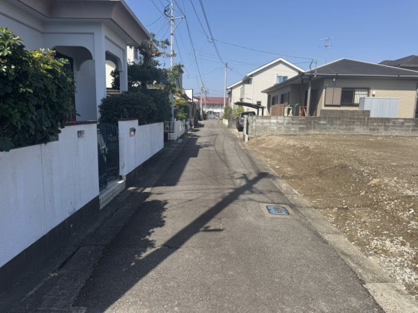 宮崎市月見ケ丘、土地の画像です