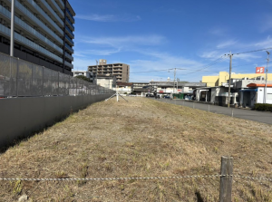 宮崎市柳丸町、土地の画像です