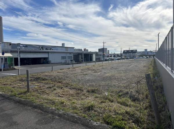 宮崎市柳丸町、土地の画像です