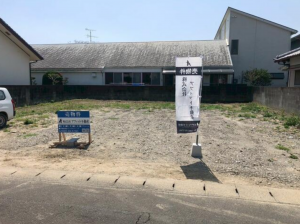 宮崎市中西町、土地の画像です