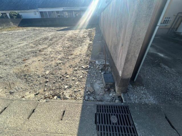 宮崎市中西町、土地の画像です