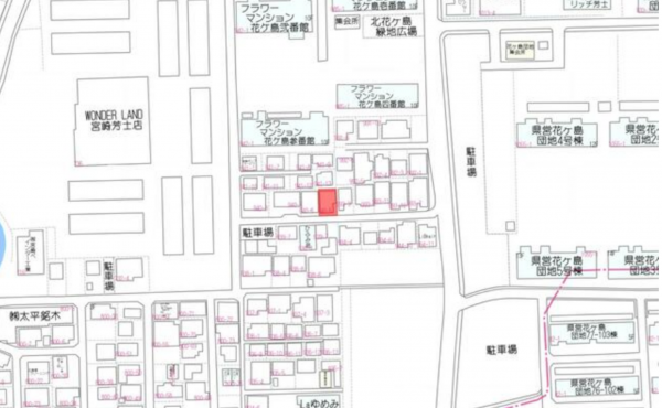 宮崎市、土地の画像です