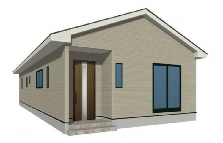 宮崎市恒久、新築一戸建ての画像です