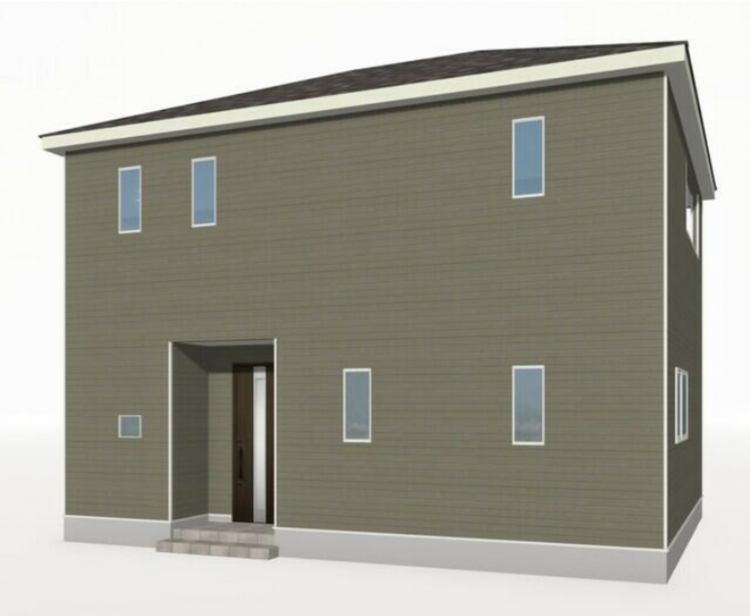 宮崎市中西町、新築一戸建ての画像です