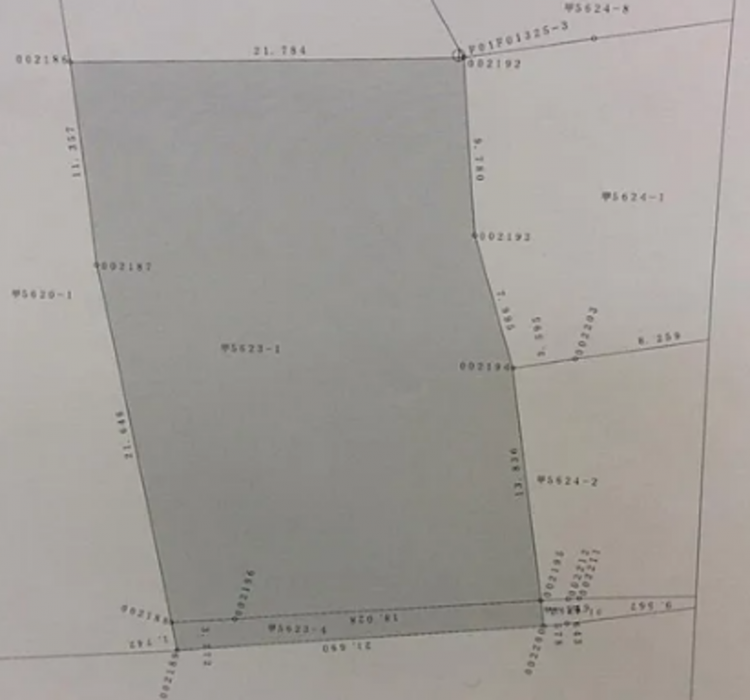 宮崎市田野町、土地の画像です