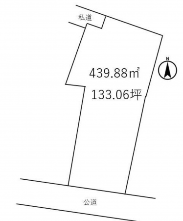 宮崎市東大宮、土地の画像です