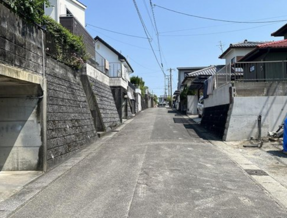 宮崎市江南、土地の画像です