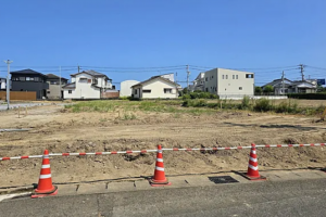 宮崎市新別府町、土地の画像です