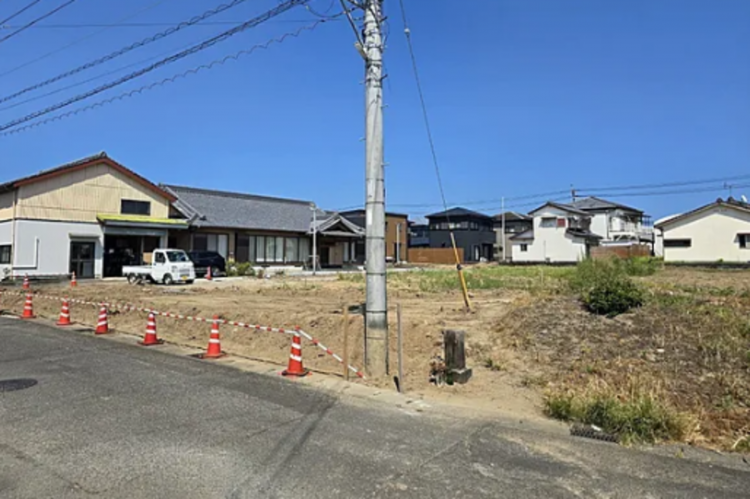 宮崎市新別府町、土地の画像です