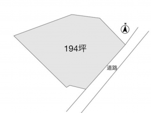 宮崎市高岡町、土地の画像です