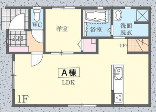 宮崎市大島町、土地の間取り画像です