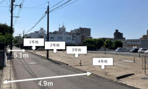 宮崎市和知川原、土地の画像です