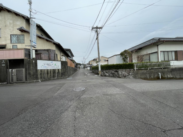 宮崎市平和が丘西町、土地の画像です