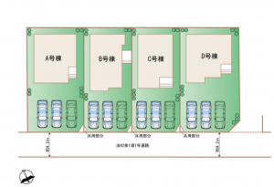 宮崎市大塚町、新築一戸建ての画像です