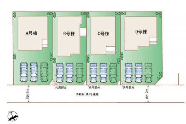 宮崎市大塚町、新築一戸建ての画像です