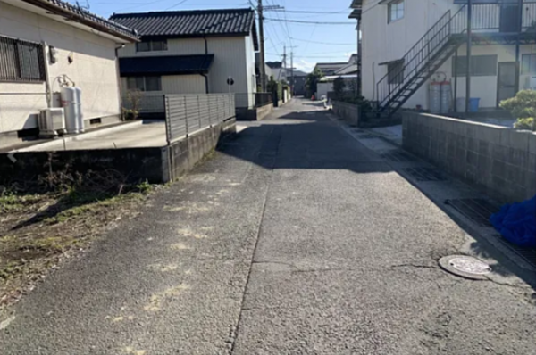 宮崎市花ケ島町、土地の画像です