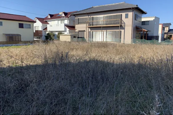 宮崎市花ケ島町、土地の画像です