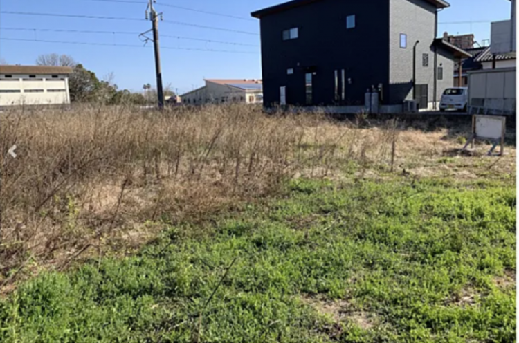 宮崎市花ケ島町、土地の画像です