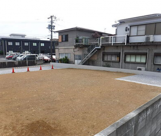 宮崎市高洲町、土地の画像です
