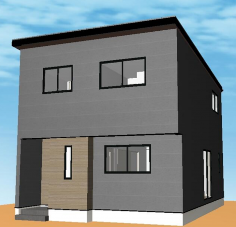 宮崎市中西町、新築一戸建ての画像です