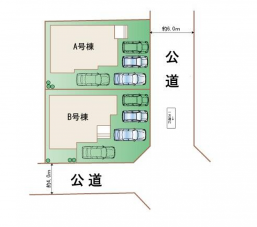 宮崎市大橋、新築一戸建ての画像です