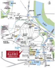 宮崎市花山手西、土地の画像です