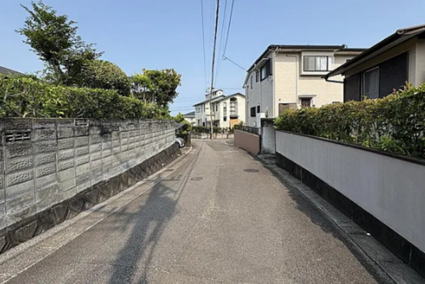 宮崎市平和が丘西町、土地の画像です