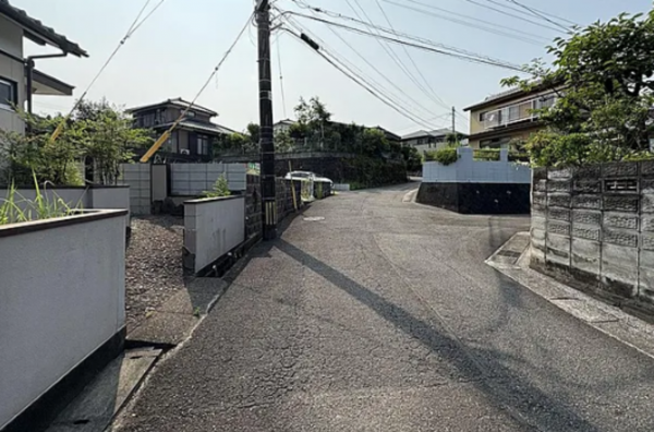 宮崎市平和が丘西町、土地の画像です