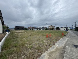 宮崎市大字郡司分、土地の外観画像です