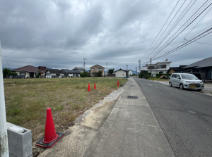宮崎市大字郡司分、土地の外観画像です