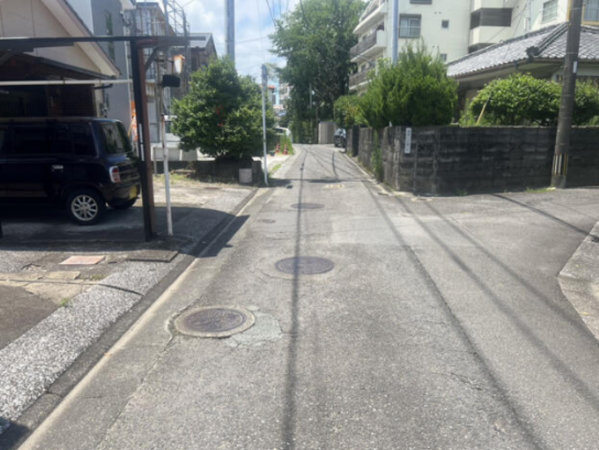宮崎市松山、土地の画像です