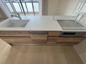 宮崎市松橋、マンションのキッチン画像です