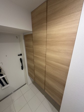 宮崎市松橋、マンションの玄関画像です