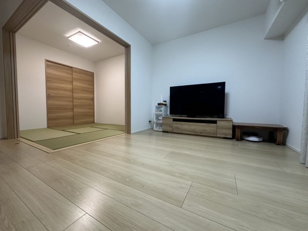 宮崎市松橋、マンションの居間画像です