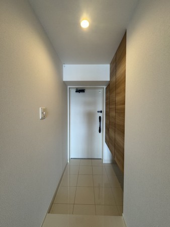 宮崎市松橋、マンションの玄関画像です