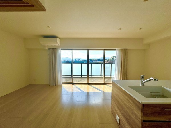 宮崎市松橋、マンションの居間画像です