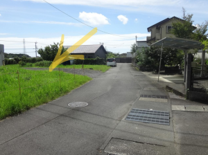 宮崎市池内町、土地の画像です