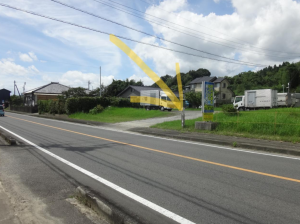 宮崎市池内町、土地の画像です