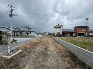 宮崎市大字郡司分、土地の外観画像です