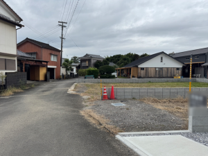 宮崎市大字郡司分、土地の外観画像です