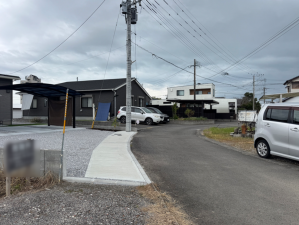 宮崎市大字郡司分、土地の外観画像です