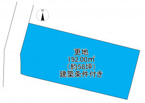 宮崎市村角町、土地の画像です